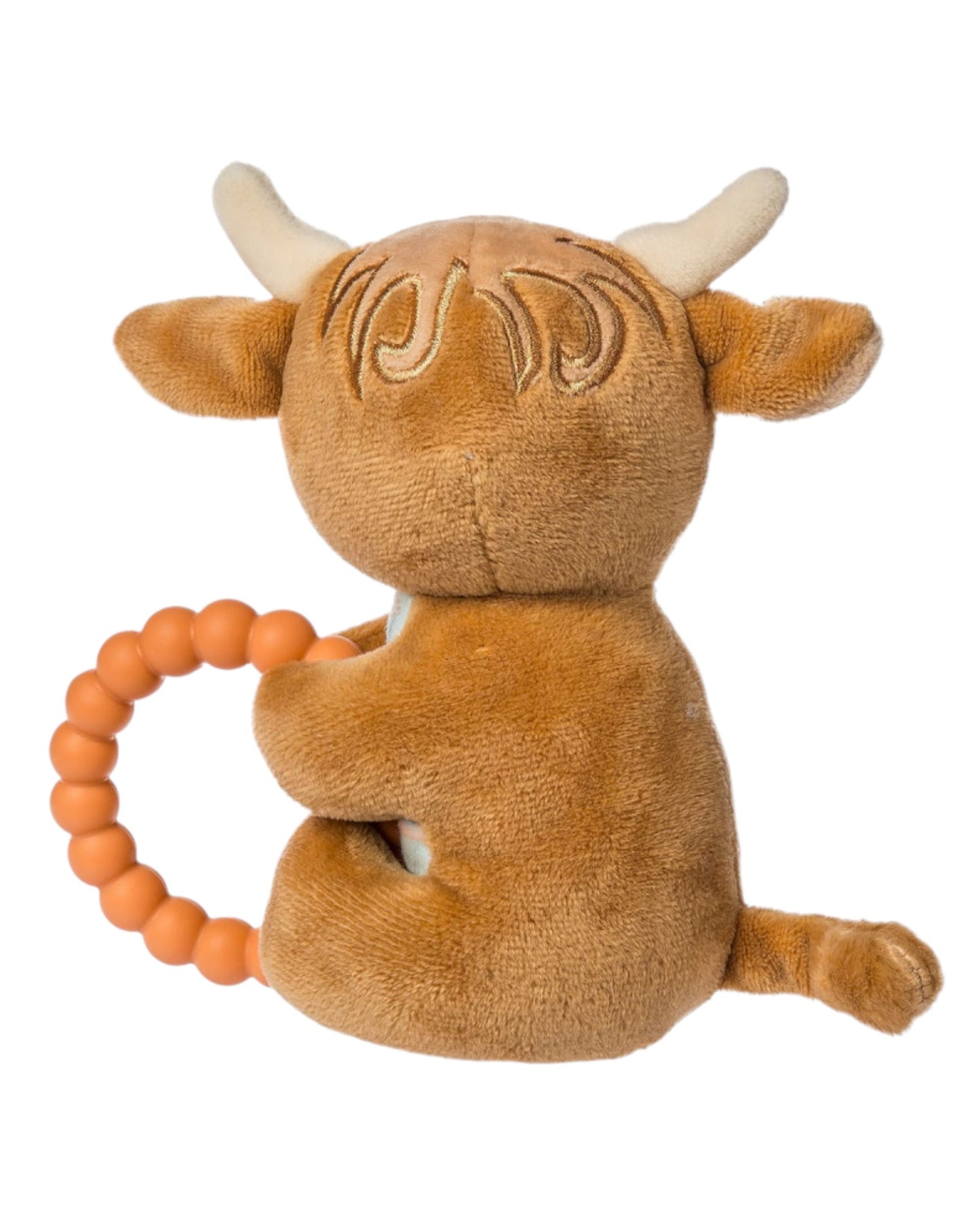 Mary Meyer Hetty Highland Cow Teether Rattle
