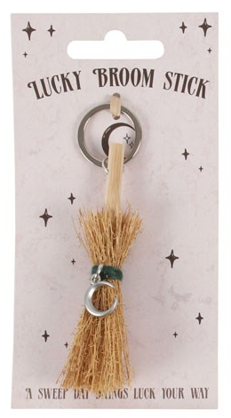 Lucky Broomstick Keyrings NEW!