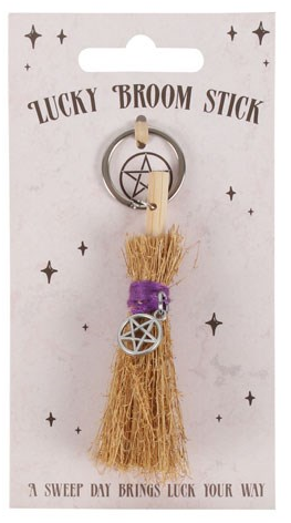 Lucky Broomstick Keyrings NEW!