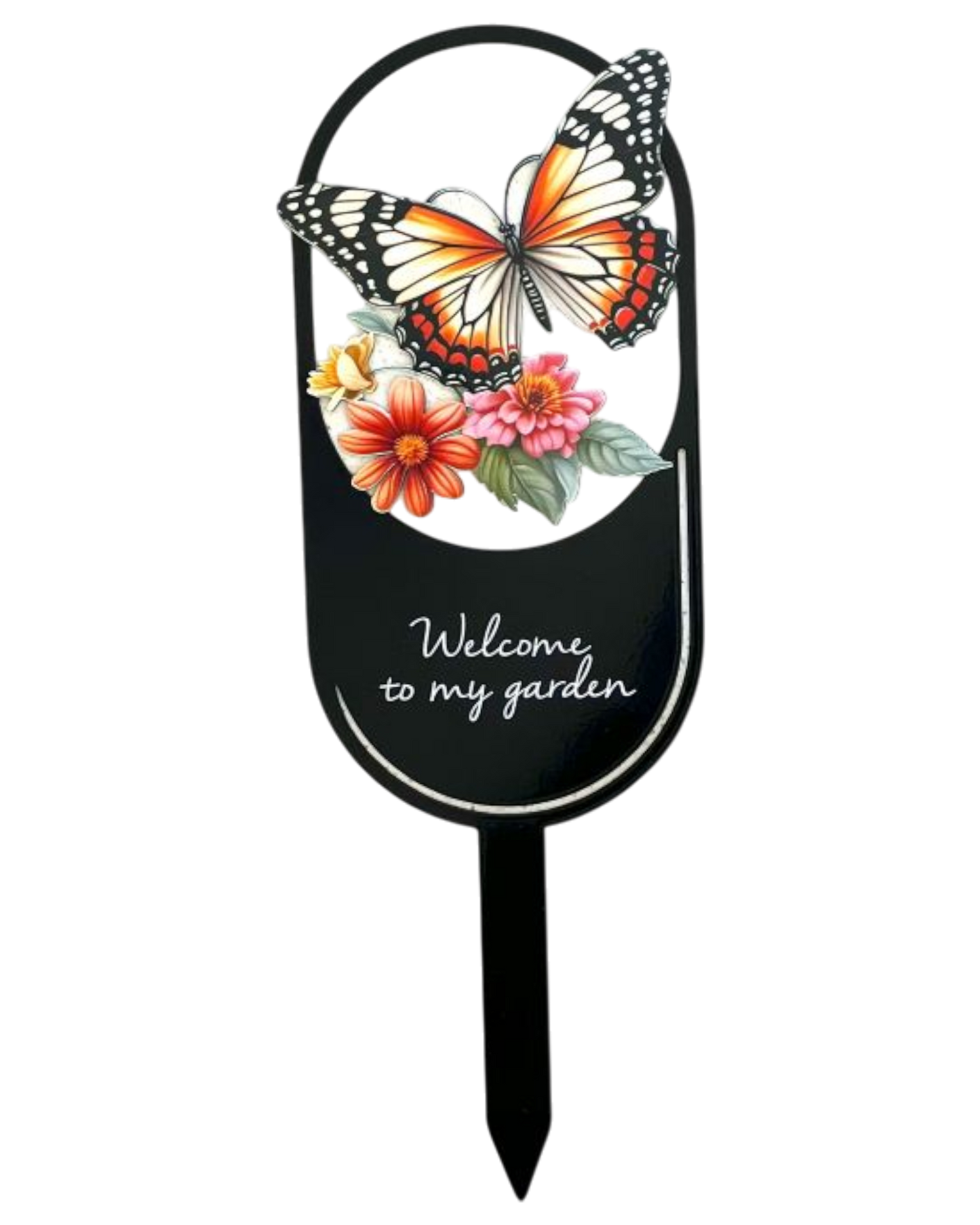 Metal Garden Stake ButterFly