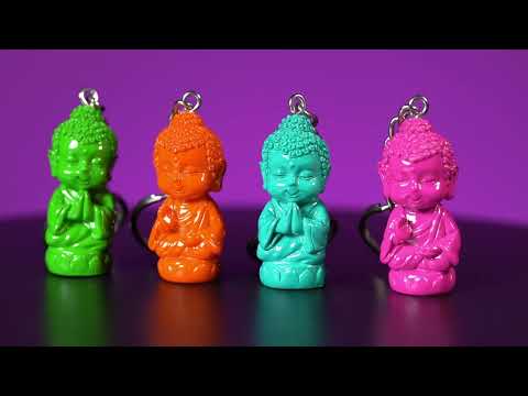 Baby Buddha Keychain