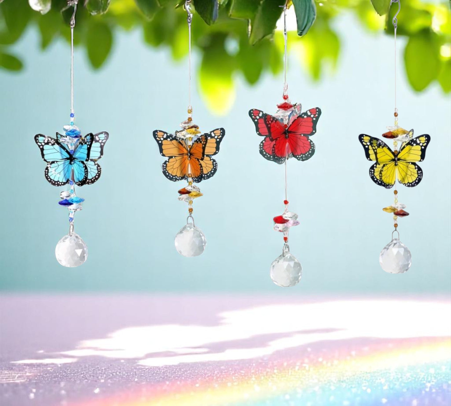 Butterfly with Crystals