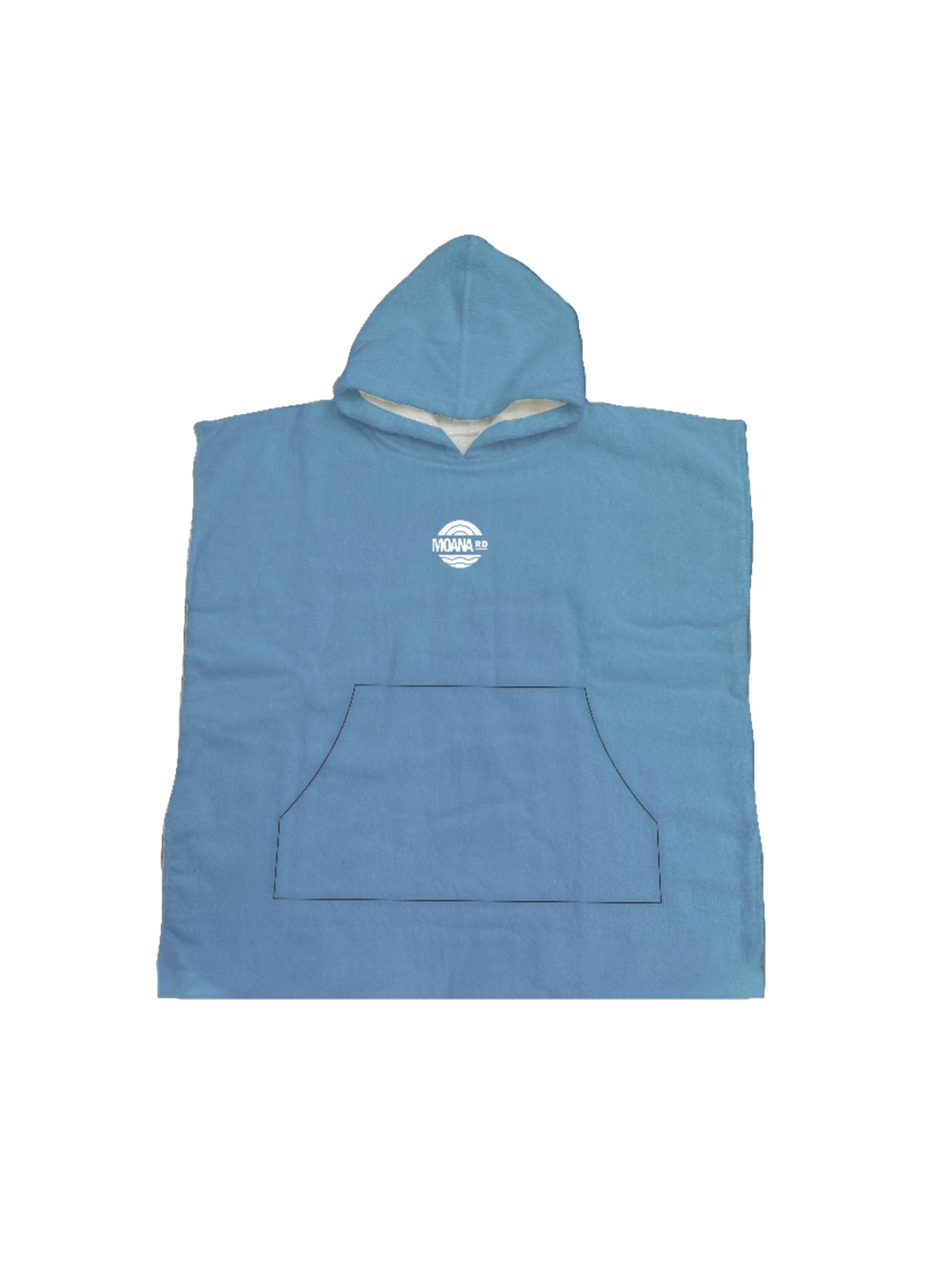 Adventure Cotton Towel Hoodie - Adults Blue
