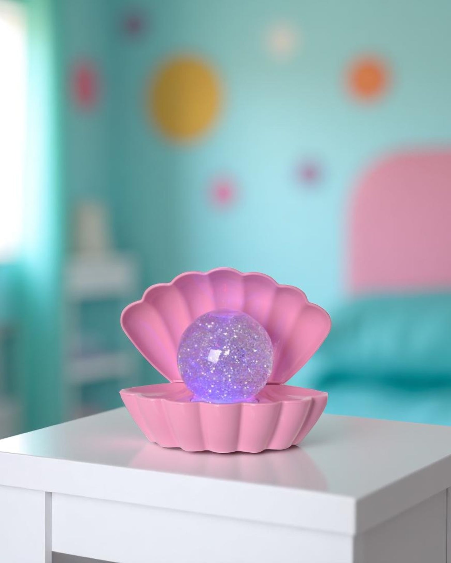 Seashell Glitter Lamp