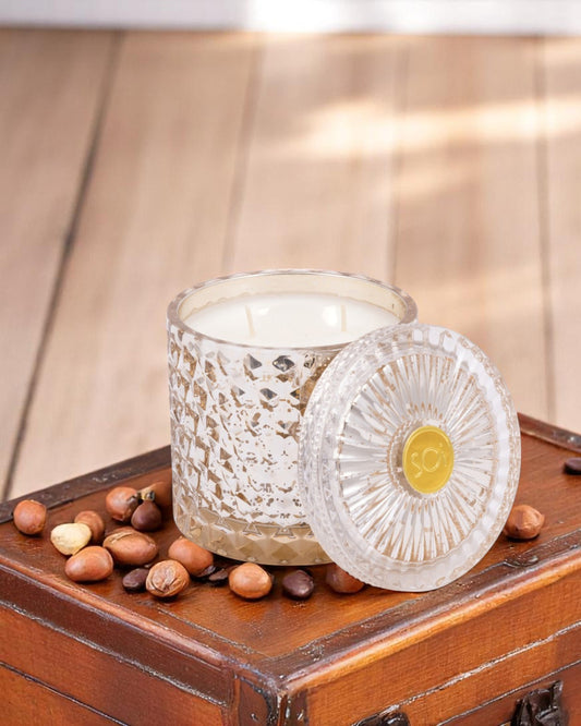 Hazelnut Macchiato Shimmer Candle 15oz