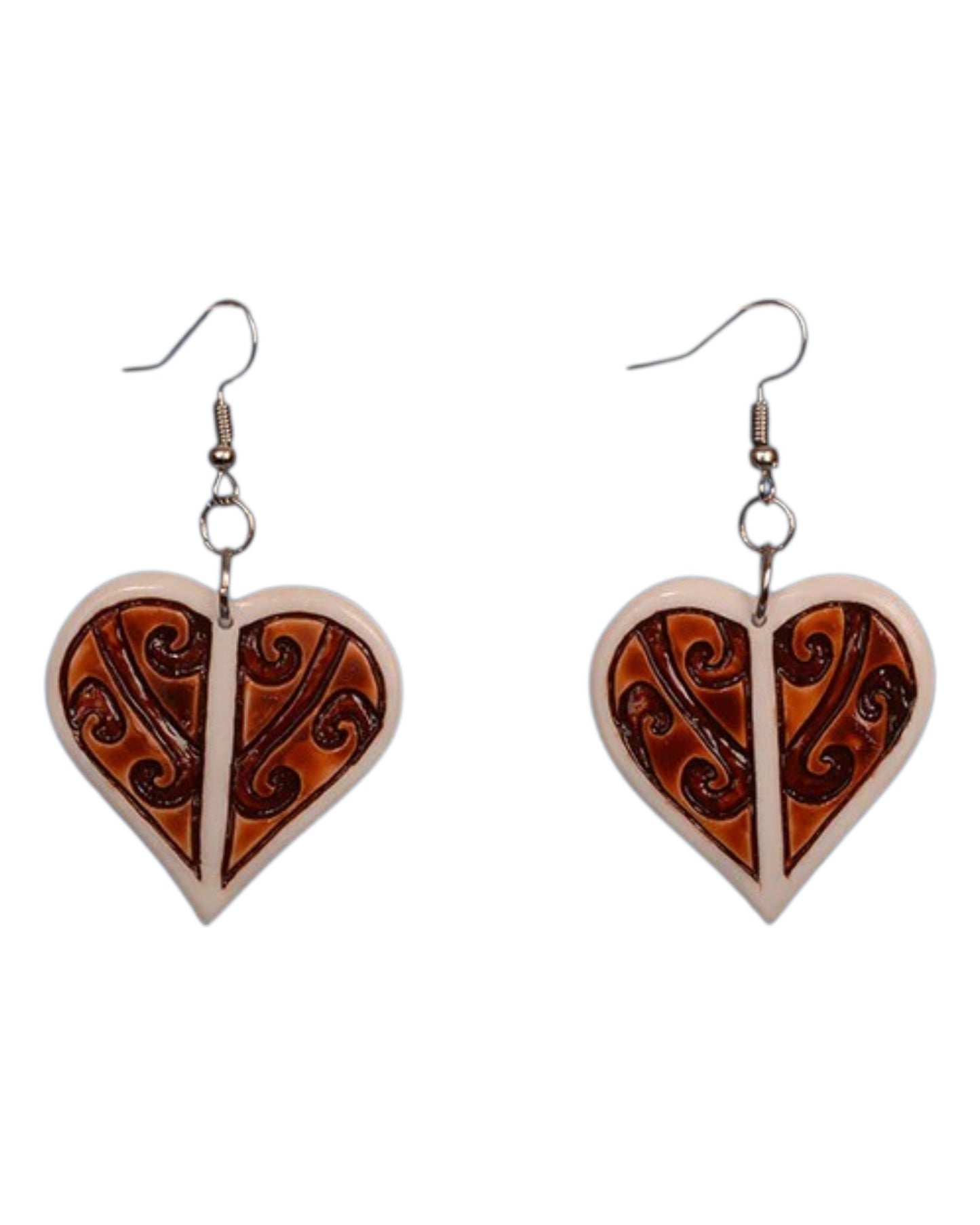 Māori Heartbeat Earrings