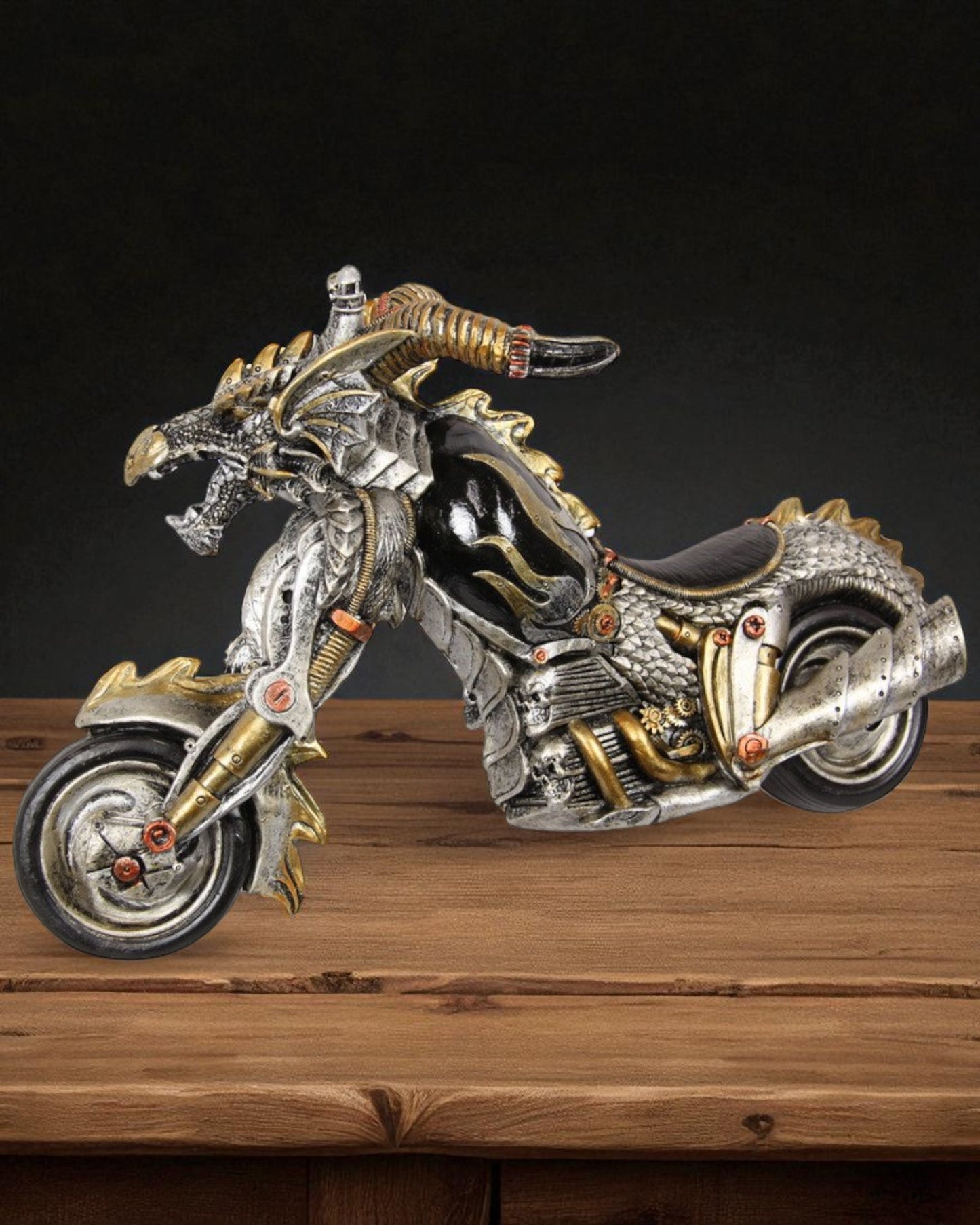 Skull Hell Rider Steampunk