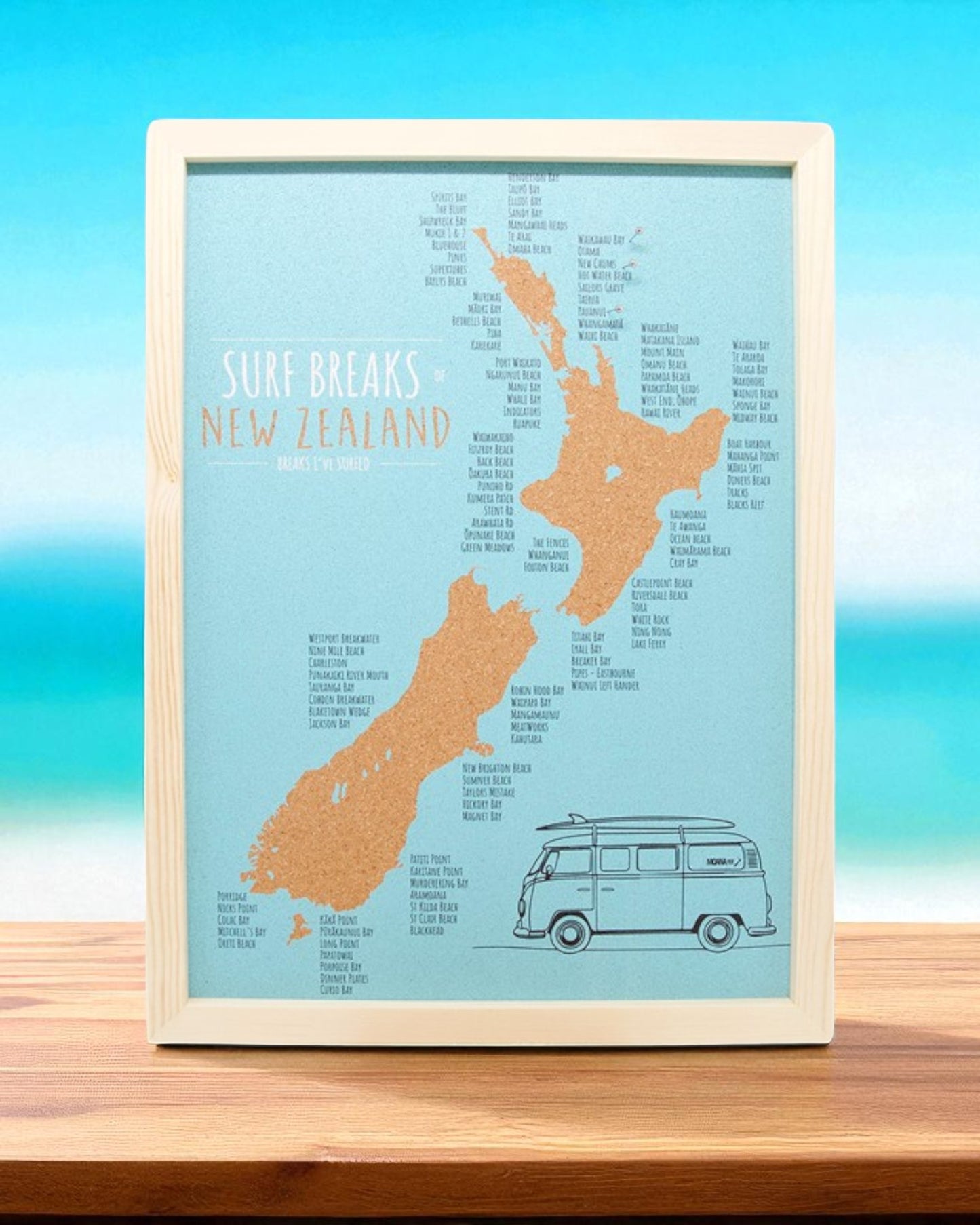 Surf Breaks Cork Map