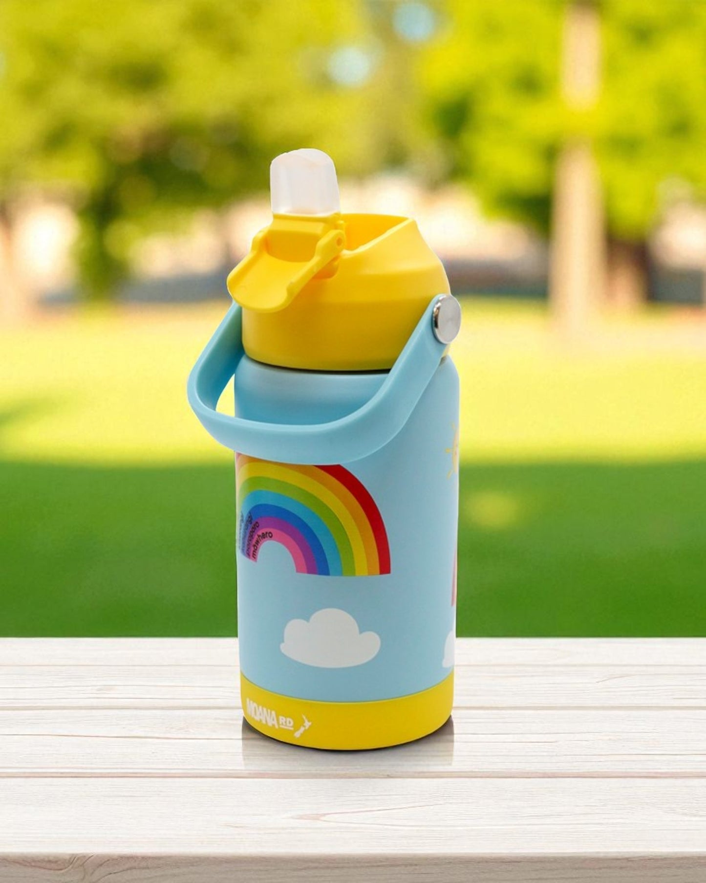 Te Reo Māori Rainbow Drink Bottle