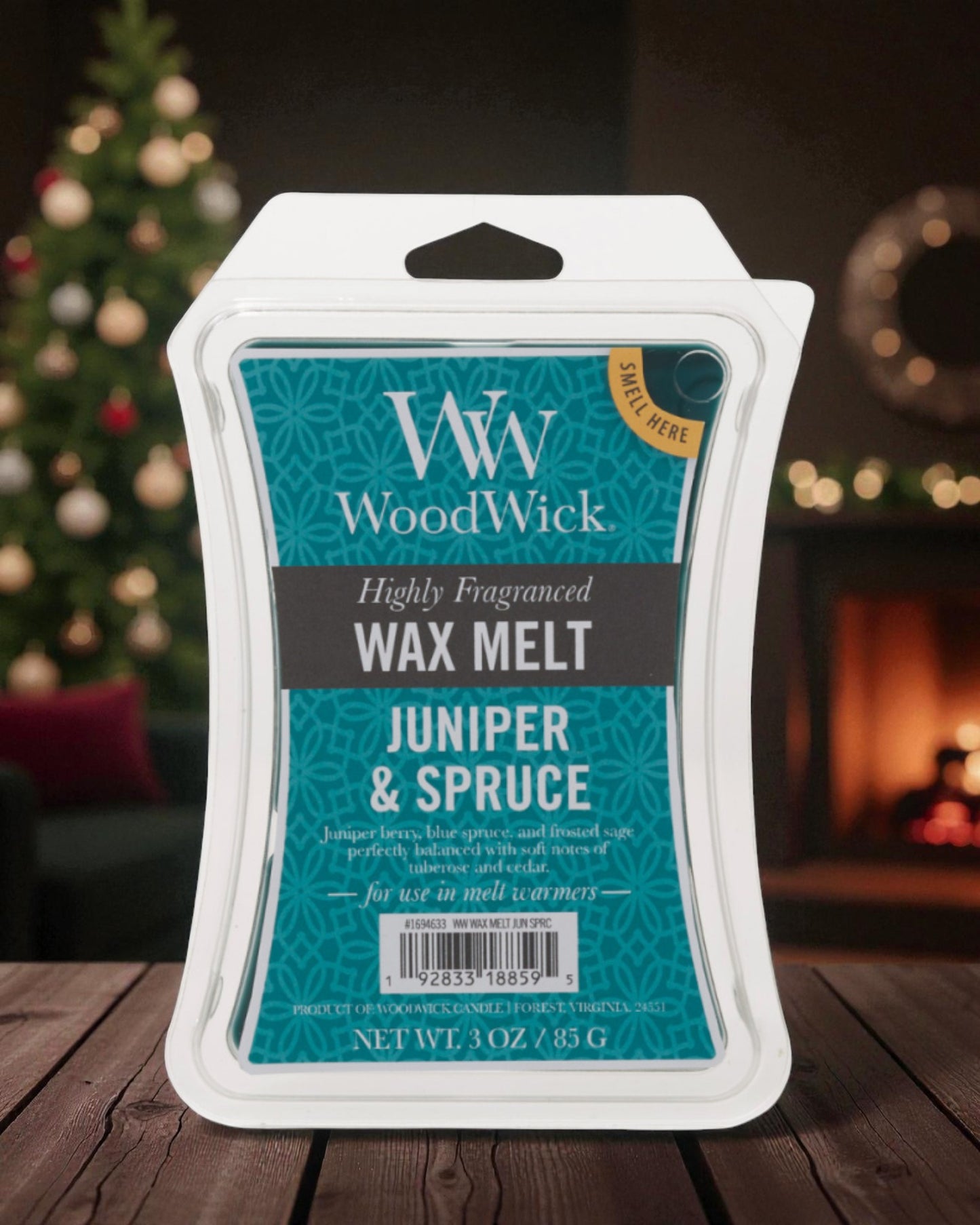 WoodWick Juniper & Spruce
Wax Melt