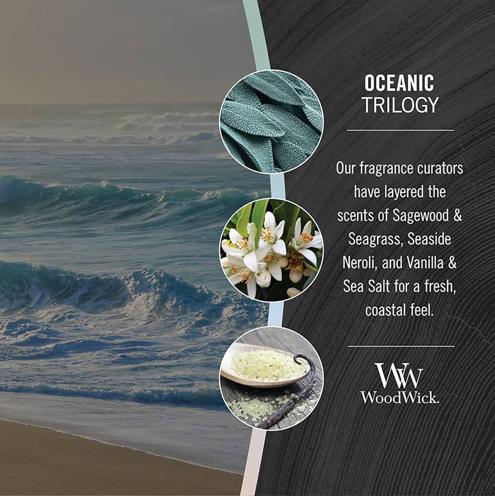 WoodWick Oceanic Trilogy Medium