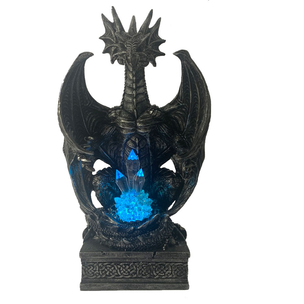 Dragon Guarding Crystals with LED