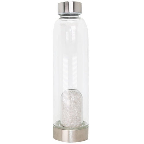 Crystal Water Bottle - Chip Dome