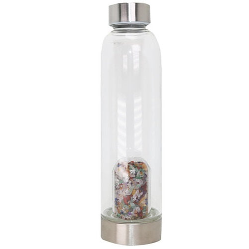 Crystal Water Bottle - Chip Dome