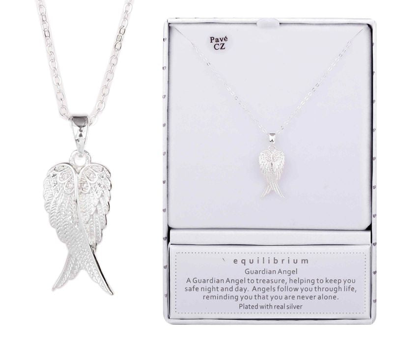 Guardian Angel Wings Necklace
