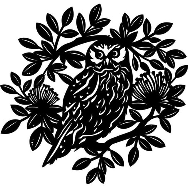 Morepork Wall Art