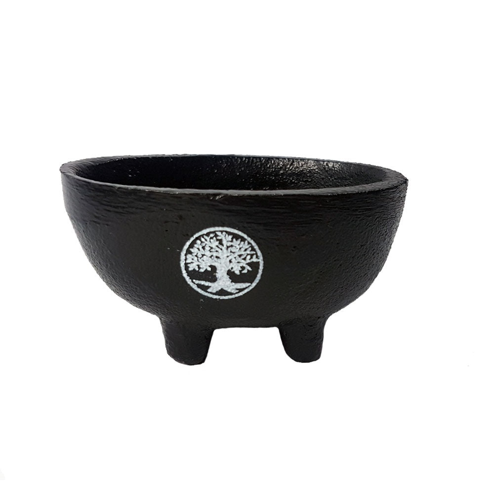 Triple Moon Pentacle Small Aluminium Oval Cauldron NEW!
