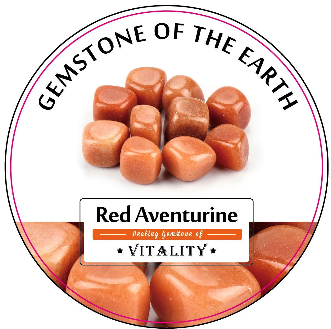Tumbled Crystal – Red Aventurine
