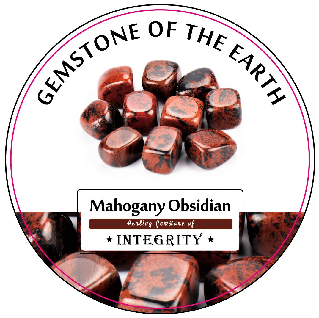 Tumbled Crystal – Mahogany Obsidian