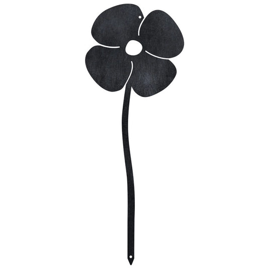 Poppy Corten Wall Art