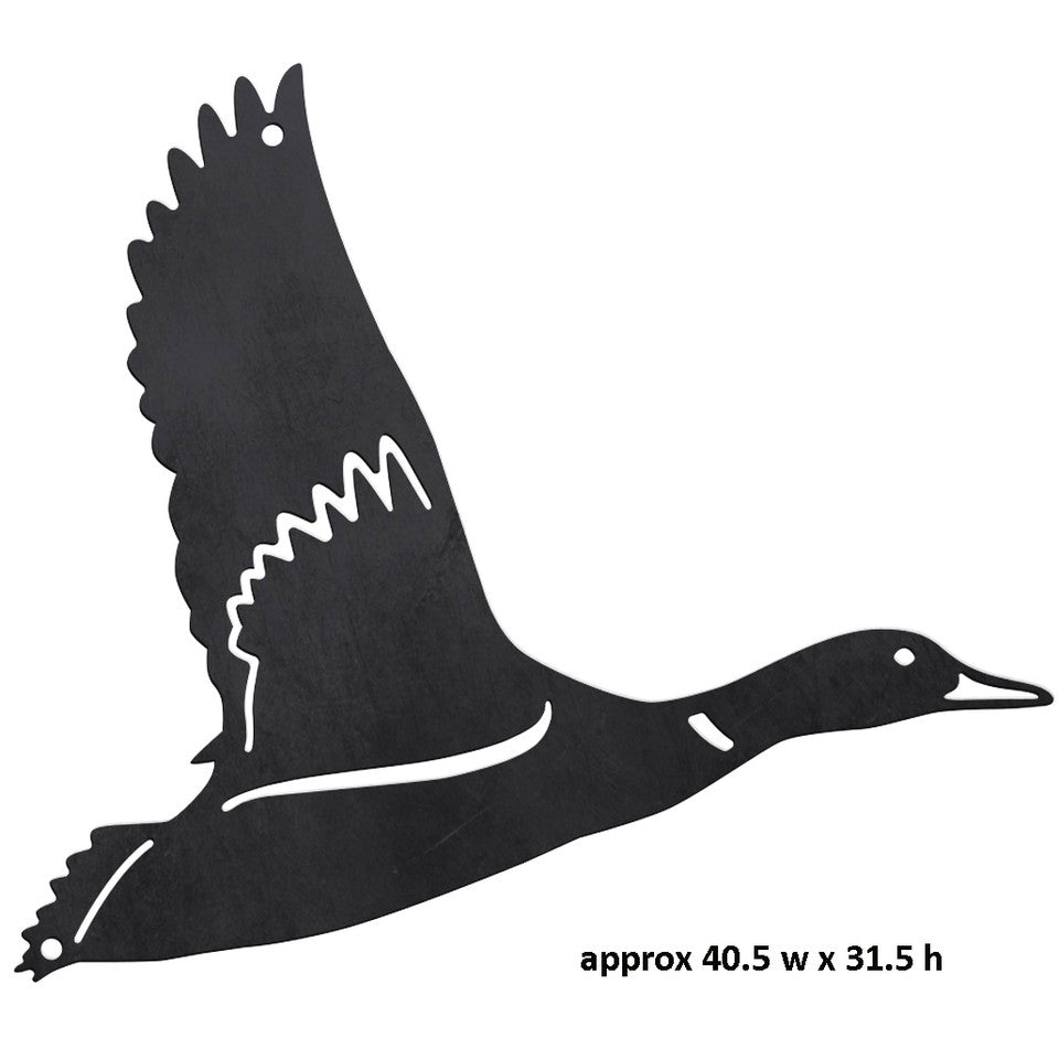 Flying Duck XL Corten Steel