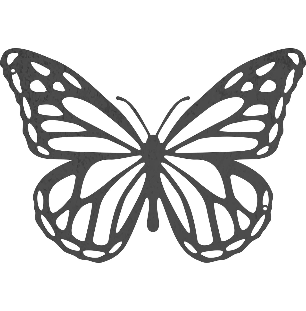 Butterfly Corten Steel Wall Art