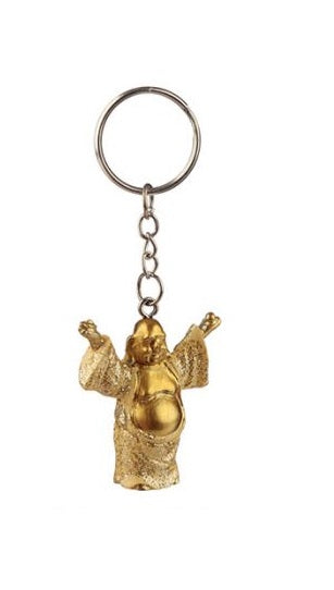 Lucky Buddha Glitter Keyring
