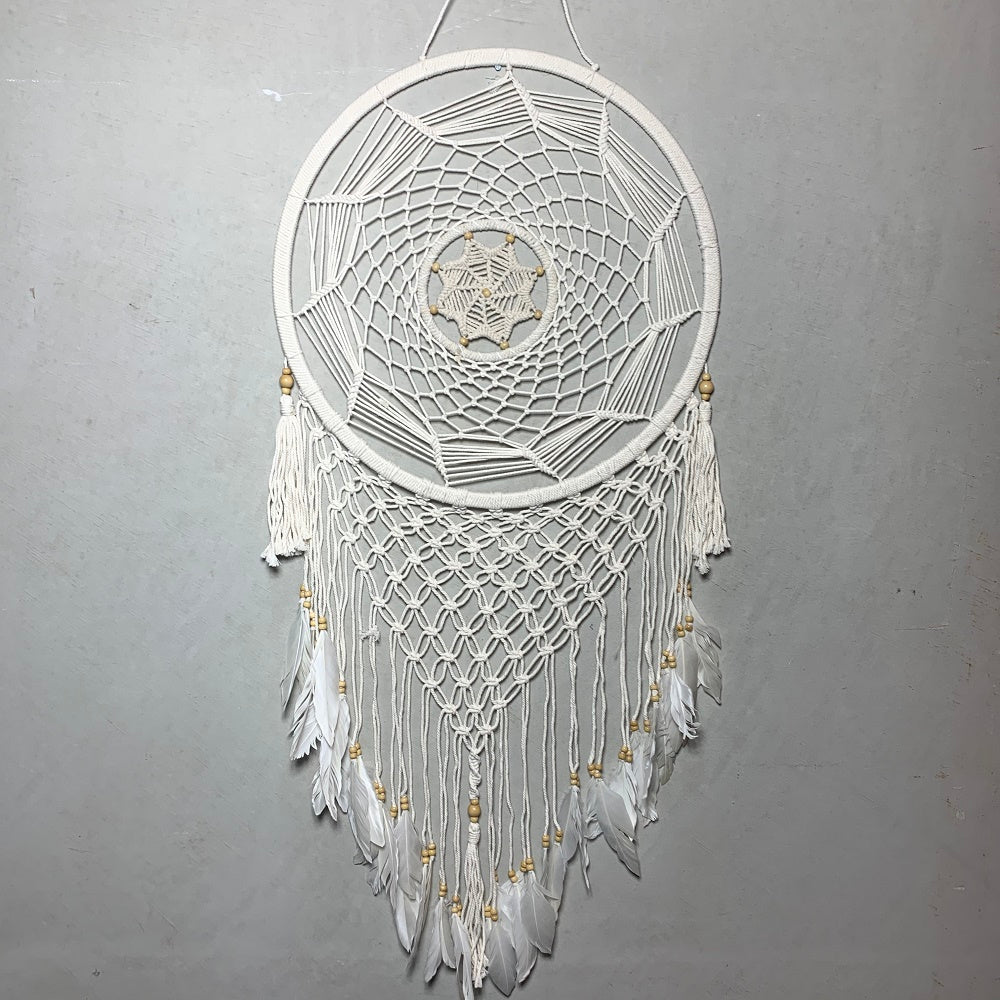 Dreamcatcher White Web 50cm