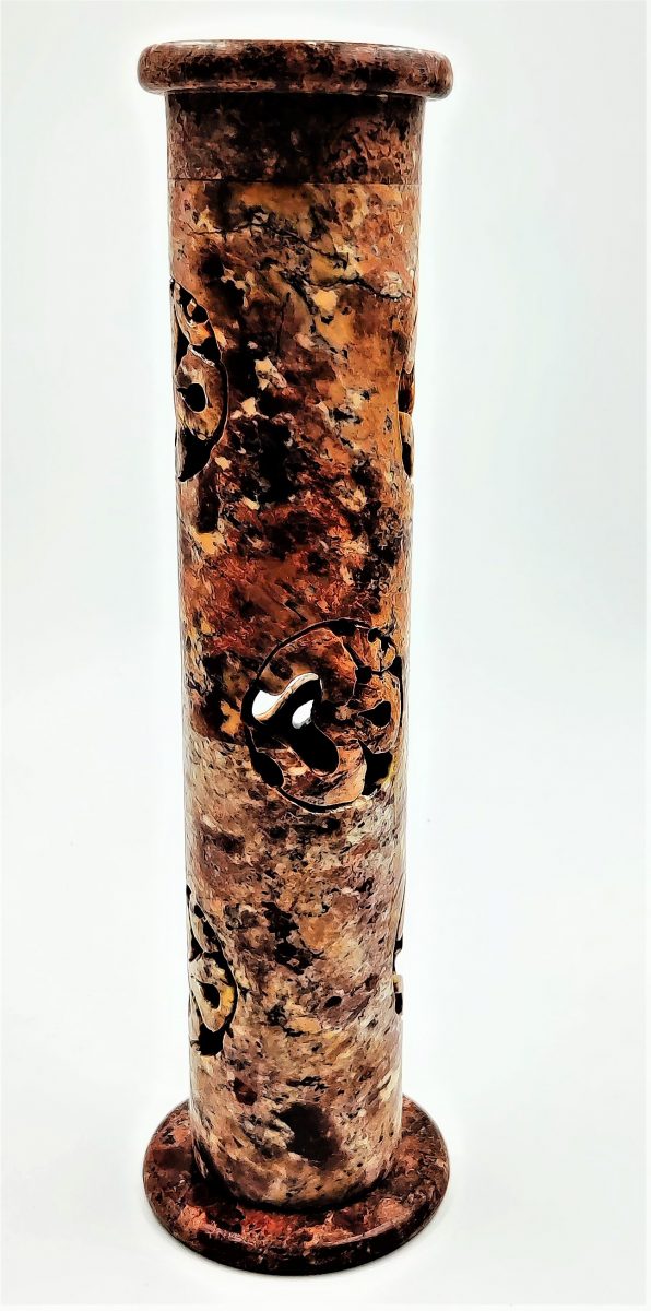 Soapstone Incense Tower Ohm