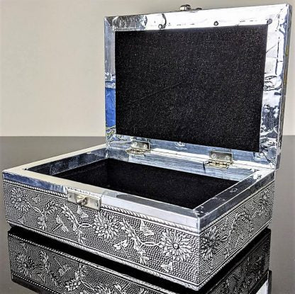 Silver Jewelry Box Tree of Life