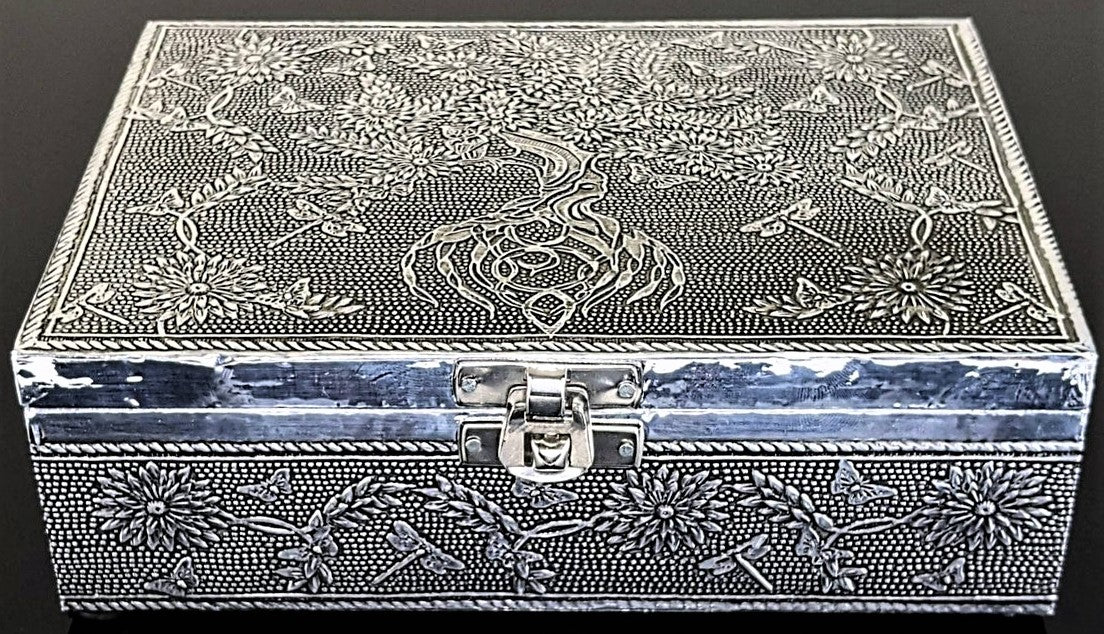 Silver Jewelry Box Tree of Life