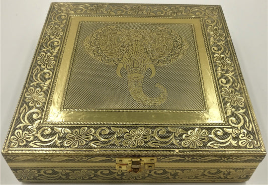 Jewelry Box Elephant with mirror