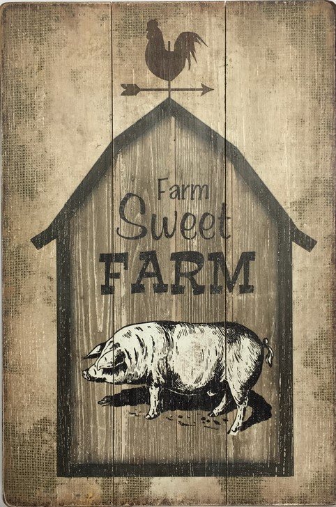 Wall Art on MDF Farm