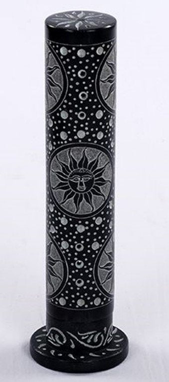 Soapstone Incense Tower Sun
