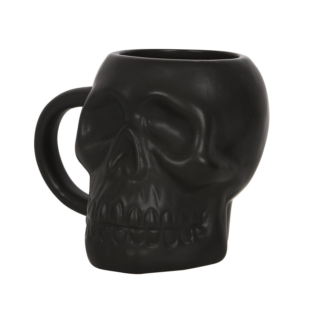 Black Skull Mug