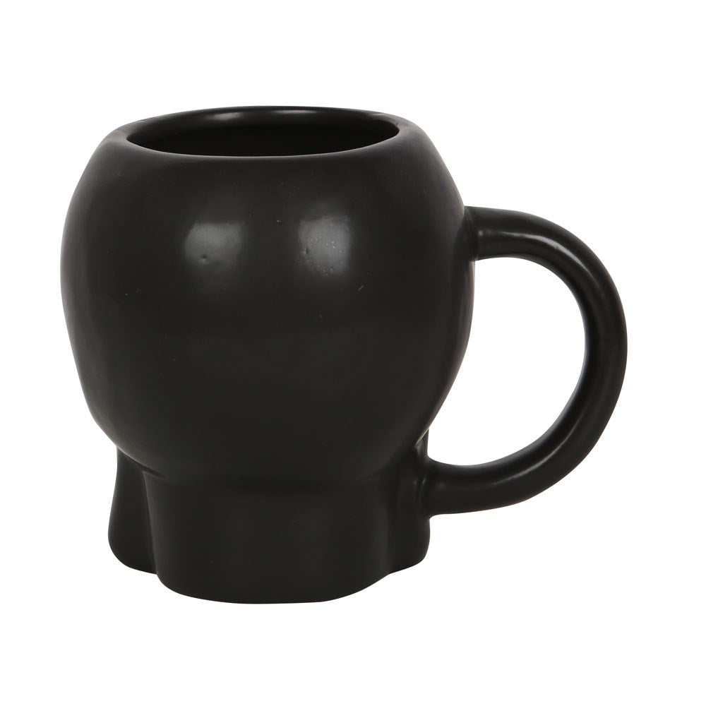 Black Skull Mug