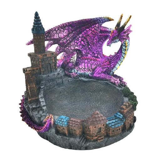 Purple Dragon Gem Holder