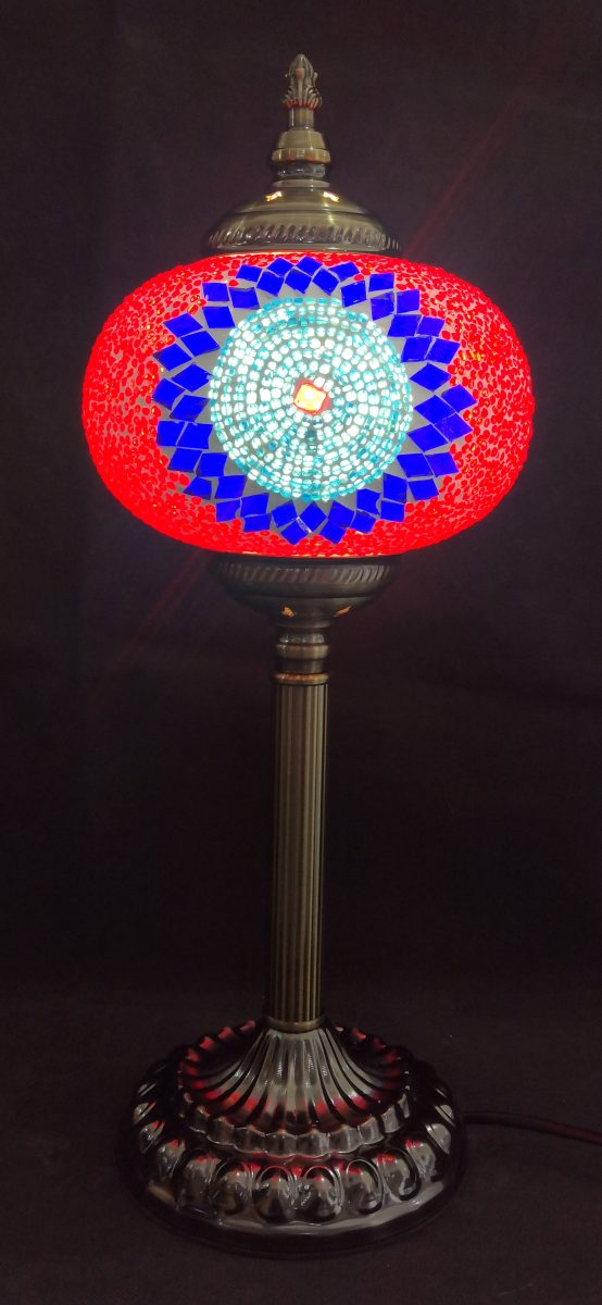 Turkish Mosaic Lamp Tall