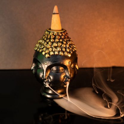 Four-faced Buddha Backflow Incense Burner