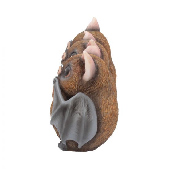 Three Wise Bats SEE, HEAR & SPEAK NO EVIL