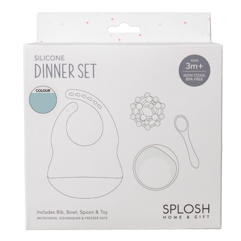 Silicone Baby Dinner Set Gift Boxed