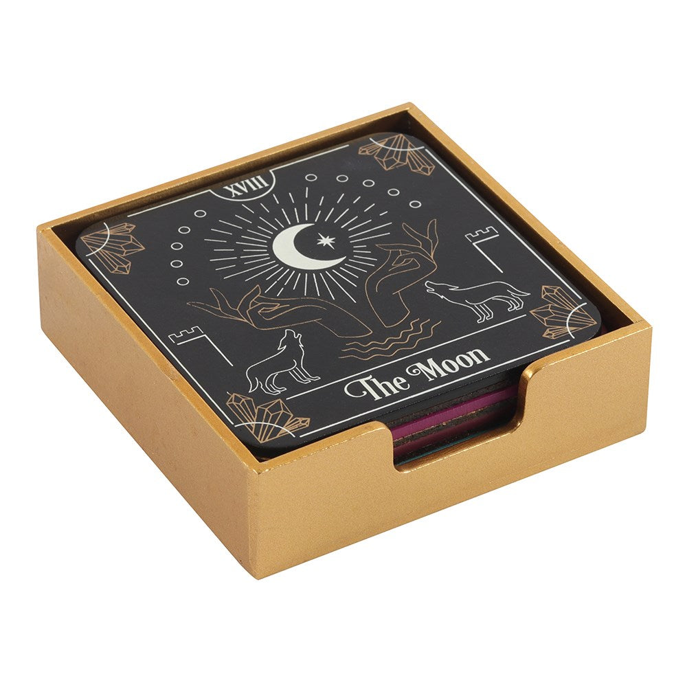 Tarot Card Coaster Set (4) NEW!