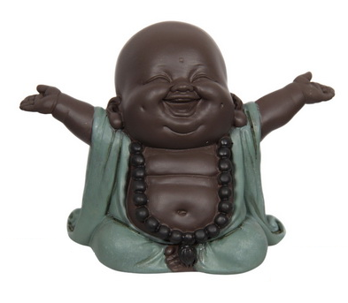 Turquoise Cute Buddha