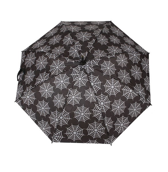 Bat and Spiderweb Umbrellas