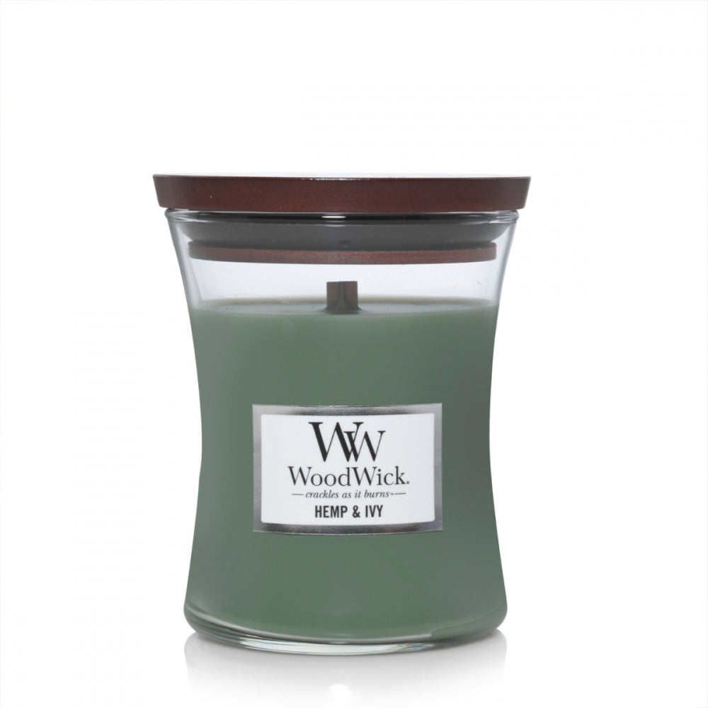 WoodWick Hemp & Ivy Medium
