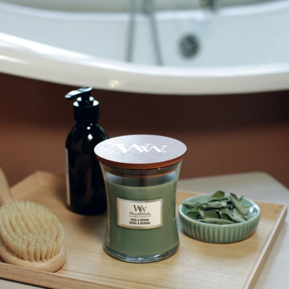 WoodWick Sage & Myrrh Medium