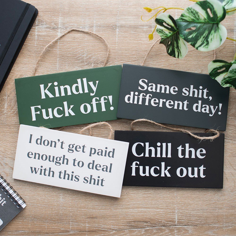 Rude signs