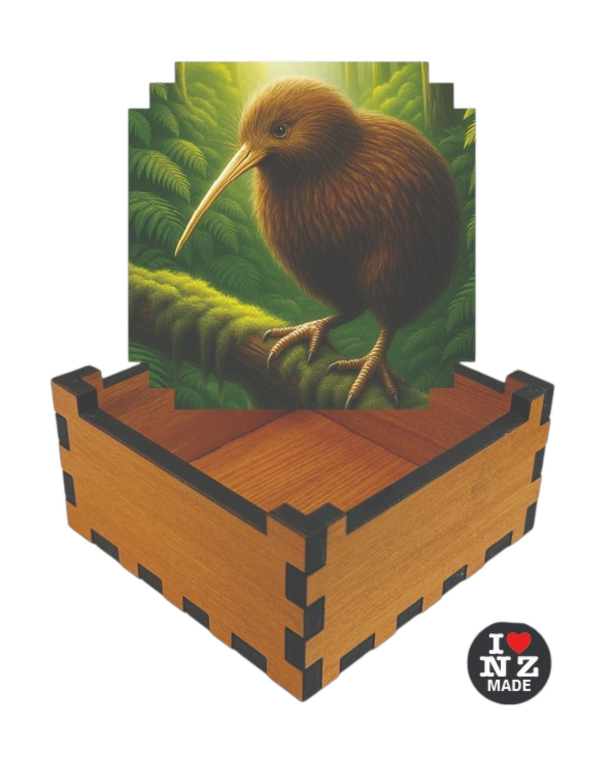 Rimu Veneer Giftbox with Acrylic Lid