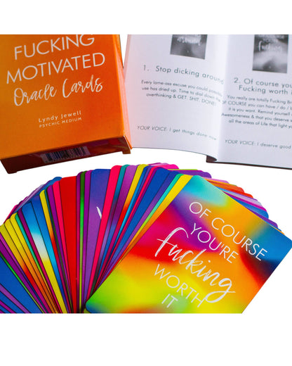 Get Fucking Motivated Oracle Cards