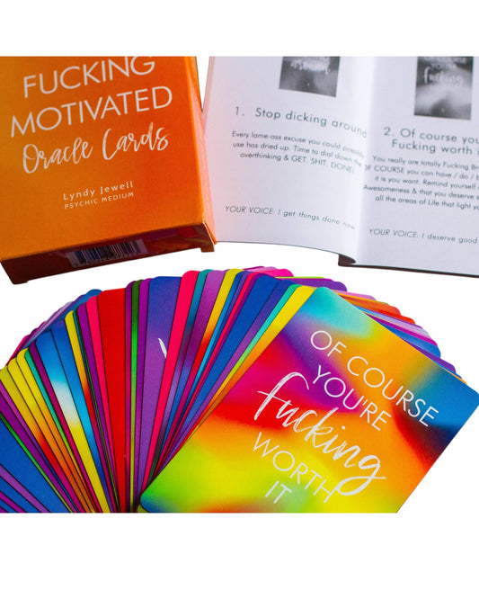 Get Fucking Motivated Oracle Cards